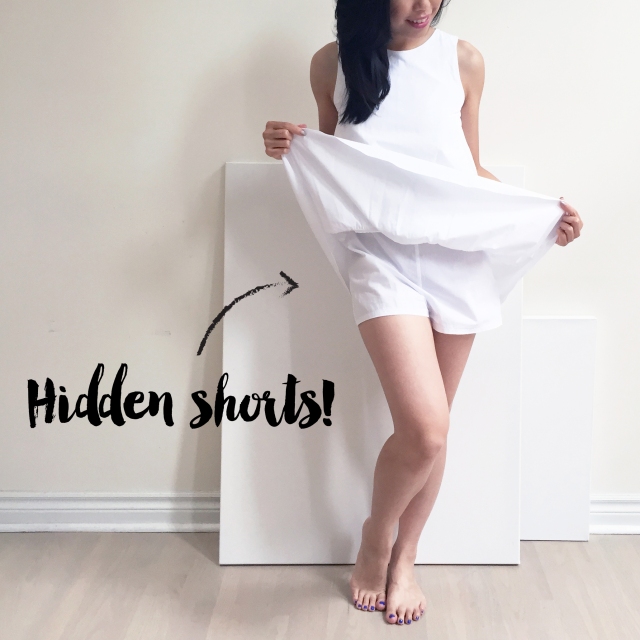 3 ways to accessorize - Zara Romper - Blog - Hidden shorts