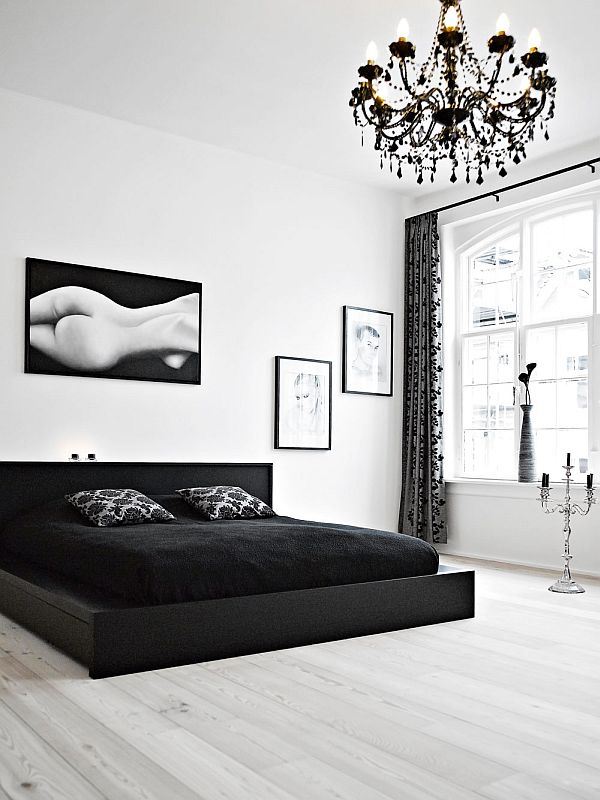 black-white-duplex-interior-design-bedroom