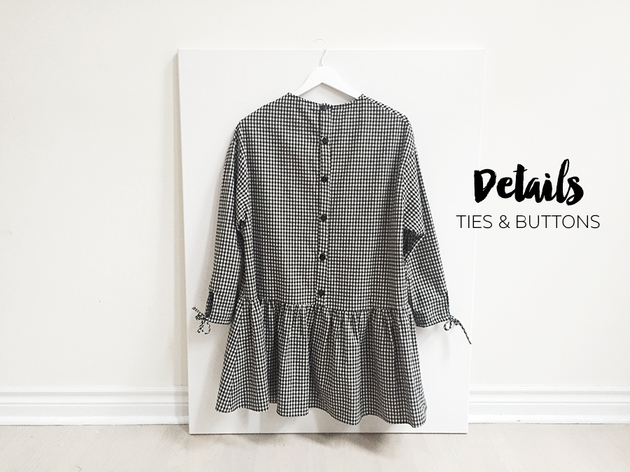 Sept 2017 - 2 Looks Zara Check Dress - Details.jpg