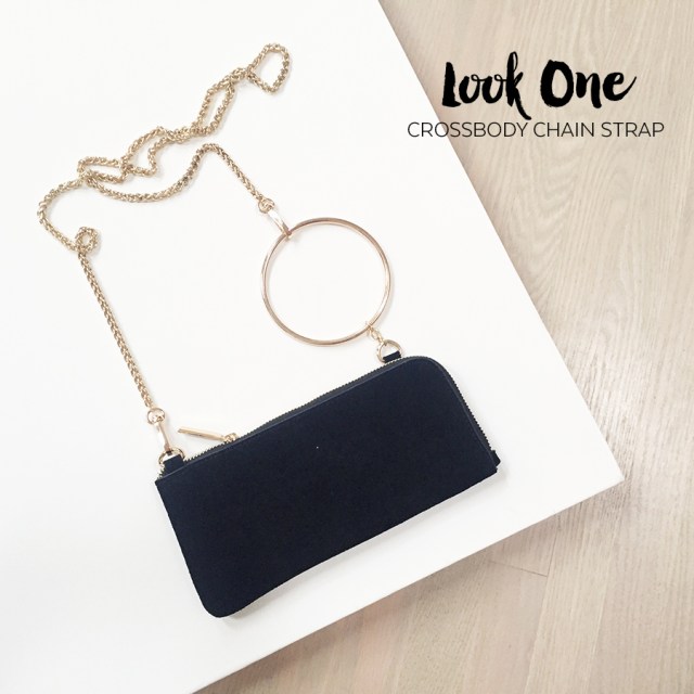 Sept 2017 - Zara Suede Crossbody - Look 1